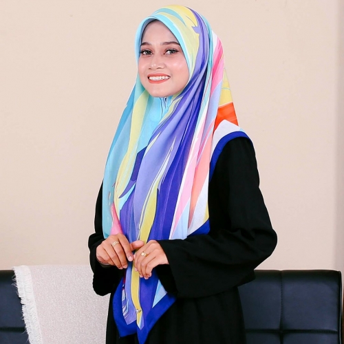 Tudung Bawal Cotton Voile - Paradise